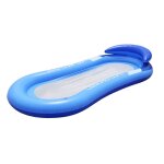 Hamac gonflable flottant en pvc, chaise longue pliable, pour piscine, fte d't, plage