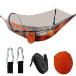 Hamac moustiquaire  ouverture automatique rapide, balanoire de camping en plein air, anti - flexion, ...