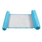 Hamac pliable a dos gonflable pour une personne, chaise d'ext�rieur, lit pour piscine, plage