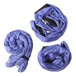 Hamac suspendu anti - gravit pour yoga arien, fitness, trapze, inversion, balanoire (violet)