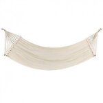Hamac suspendu avec barre transversale 2 personnes naturel