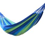 Hamac en toile double large et epaisse, portable, extérieur, camping, jardin, chaise suspendue, bleu, ... Hamac en toile double large et epaisse, portable, extérieur, camping, jardin, chaise suspendue, bleu, ...
