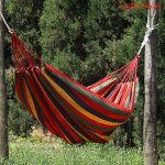 Hamac en toile portable, chaise a bascule en bois pour pique - nique voyage camping jardin camping Hamac en toile portable, chaise a bascule en bois pour pique - nique voyage camping jardin camping