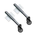 Hamiltion - lot de 2 roues pivotantes a ressort de 5, 1 cm avec vis, ecrous et roulettes pivotantes ultra ... Hamiltion - lot de 2 roues pivotantes a ressort de 5, 1 cm avec vis, ecrous et roulettes pivotantes ultra ...