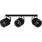 Hamiltion - rail spot segovia, rampe de 3 spots orientables au style industriel, barre de spots pivotants, ...