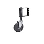 Hamiltion - roulettes de portail a ressort, 100 mm, avec ressort, roulettes pivotantes a ressort, avec ...