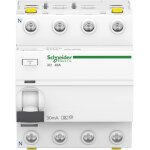 Hamiltion - schneider a9z21440 disjoncteur diffrentiel iid, 4p, 40a, 30ma type a, blanc