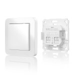 Hamiltion - smart home - interrupteur mural pour acteurs intelligents, installation peu encombrante dans ...