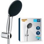 Hamiltion - vitalio start 110, ensemble de douche avec douchette ronde 1 jet, support de douche mural ... Hamiltion - vitalio start 110, ensemble de douche avec douchette ronde 1 jet, support de douche mural ...