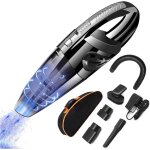 Handheld vacuum cleaner, aspirateur à main sans fil 30 min forte puissance d'aspiration rechargeable ... Handheld vacuum cleaner, aspirateur à main sans fil 30 min forte puissance d'aspiration rechargeable ...