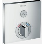 Hansgrohe - hansgrohe facade pour mitigeur m�canique encastr� showerselect avec robinet d'arr���t chrom� ...