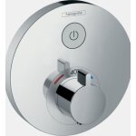 Hansgrohe - hansgrohe facade pour mitigeur thermostatique encastr showerselect s avec robinet d'arrt ...