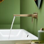 Hansgrohe metropol mitigeur lavabo pour montage mural, avec poigne manette, 32526140