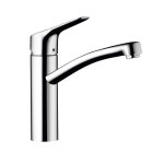 Hansgrohe mitigeur de cuisine mysport m steel optic aspect acier bross�