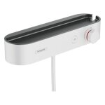 Hansgrohe - mitigeur douche thermostatique hansgrohe showertablet select 400 blanc mat - blanc Hansgrohe - mitigeur douche thermostatique hansgrohe showertablet select 400 blanc mat - blanc
