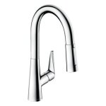 Hansgrohe - robinet de cuisine avec douchette hansgrohe talis m51 160 2 jets chrom� - rose