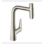 Hansgrohe - robinet de cuisine avec douchette hansgrohe talis select m51 220 sbox 2 jets aspect acier ...