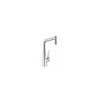 Hansgrohe - robinet vier - mitigeur vier metris hansgrohe douchette extractible - aspect acier (14820800) ...