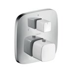 Hansgrohe - set de finition pour mitigeur thermostatique encastr puravida avec robinet d arrt et inverseur ...