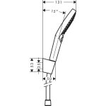 Hansgrohe - set support mural 120 3jet powderrain avec flexible de douche 160 cm chromé - raindance select ... Hansgrohe - set support mural 120 3jet powderrain avec flexible de douche 160 cm chromé - raindance select ...