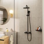 Hansgrohe vernis blend 240 colonne de douche 1 jet avec mitigeur thermostatique, 26428670