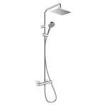 Hansgrohe vernis shape 230 colonne de douche 1 jet avec mitigeur thermostatique, 26097000