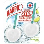 Harpic bloc cuvette stop bacteries javel - 2 galets