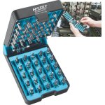 Hazet botier d'embouts - tournevis (bits) - profil pozidriv pz, hexagone creux 6, 3 (1 / 4 pouce), profil ...