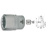 Hazet douille (� 12 pans) - carr� creux 12, 5 mm (1 / 2 pouce) - profil traction � 12 pans ext�rieurs ...
