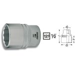 Hazet douille (� 12 pans) - carr� creux 12, 5 mm (1 / 2 pouce) - profil traction � 12 pans ext�rieurs ...