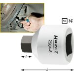 Hazet douille m�le pour �trier de frein - carr� creux 10 mm (3 / 8 pouce) - profil � 6 pans int�rieurs ...