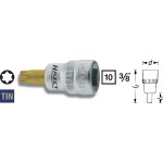 Hazet douille m�le torx - carr� creux 10 mm (3 / 8 pouce) - profil torx int�rieur - taille: t 40 - longueur ...