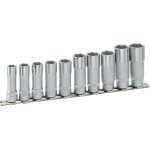 Hazet jeu de cl�s � douilles (6 pans) - carr� creux 10 mm (3 / 8 pouce) - profil traction � 6 pans ext�rieurs ...
