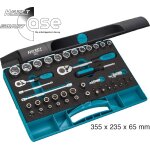 Hazet jeu de cl�s � douilles - carr� creux 10 mm (3 / 8 pouce), carr� creux 6, 3 mm (1 / 4 pouce), hexagone ...