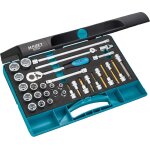 Hazet jeu de cls  douilles - carr creux 10 mm (3 / 8 pouce) - profil traction  6 pans extrieurs, ...