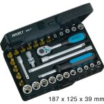Hazet jeu de cls  douilles - carr creux 6, 3 mm (1 / 4 pouce) - profil  6 pans extrieurs, profil ...
