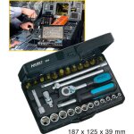 Hazet jeu de cls  douilles - carr creux 6, 3 mm (1 / 4 pouce) - profil traction  6 pans extrieurs, ...