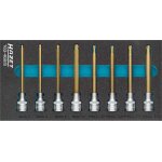 Hazet jeu de douilles mâles - carré creux 12, 5 mm (1 / 2 pouce) - profil à 6 pans intérieurs, profil ... Hazet jeu de douilles mâles - carré creux 12, 5 mm (1 / 2 pouce) - profil à 6 pans intérieurs, profil ...
