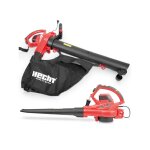 Hecht 3303 souffleur de feuilles  l?air lectrique 3000w 2en1 aspirateur souffleur