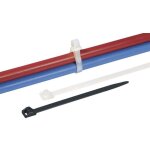 Hellermanntyton - 111 - 70110 rlt150 - n66 - bk - l1 serre - c�ble 770 mm 8. 90 mm noir r�ouvrable, stabilis� ...