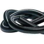 Hellermanntyton - 169 - 22130 iws - 13 - n6 - bk - l1 gaine annel�e noir 12. 70 mm 50 m s19406