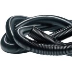 Hellermanntyton - 169 - 22450 iws - 4, 5 - n6 - bk - c1 gaine annel�e noir 5 mm 100 m s19078
