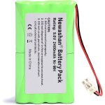 Heue - batterie pour somfy 2400720 5008956 5071688 9001001 moteur freevia axovia evolvia passeo gdk sga ...