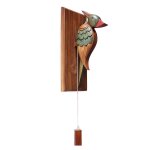Heurtoir de porte en forme de pic avec corde de traction, heurtoir de porte d'entree rustique de ferme, ...