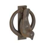 Heurtoir de porte oiseaux en fonte Heurtoir de porte oiseaux en fonte