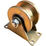 Hgroove starres laufrad, rouleau de portail coulissant avec support, quincaillerie de porte coulissante ... Hgroove starres laufrad, rouleau de portail coulissant avec support, quincaillerie de porte coulissante ...