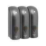 Hi horegina - distributeur mural de liquide sans perceuse, à pompe, pour conditionneur, gel douche, shampoing, ... Hi horegina - distributeur mural de liquide sans perceuse, à pompe, pour conditionneur, gel douche, shampoing, ...