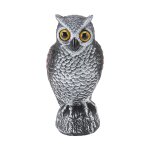 Hibou de jardin en plastique, dissuasion des oiseaux, pour loigner les oiseaux, protection solaire tanche, ...