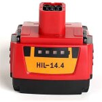 Hilti 14. 4va 4000mah b144 sf144 - a sfh144 - a siw144 - a sid144 - a b14. 4 remplacement batterie pour ...