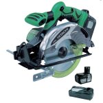 Hitachi - hikoki - scie circulaire à batterie 18v 5. 0ah li - ion Ø 165 mm - c18dslwpz Hitachi - hikoki - scie circulaire à batterie 18v 5. 0ah li - ion Ø 165 mm - c18dslwpz
